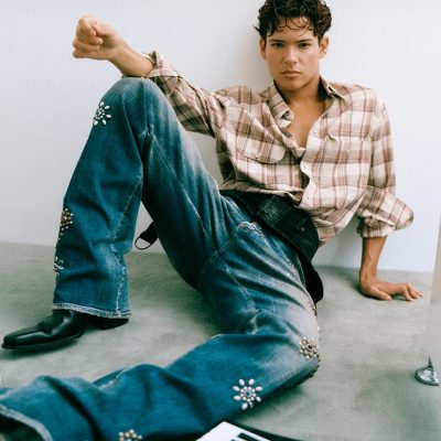 Omar Rudberg for Wonderland Magazine. Foto Jacob & Yas / BAD LAND. Makeup av Christopher Mørch Husby